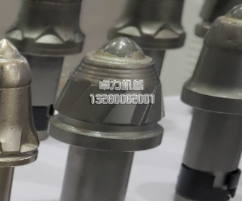 掘進機截齒工作時的排列形式